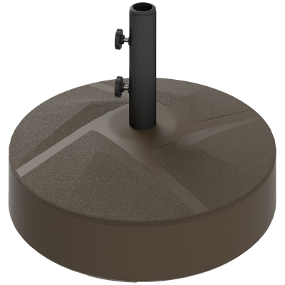 Umbrella Base Φ22" x 15.7" H Brown
