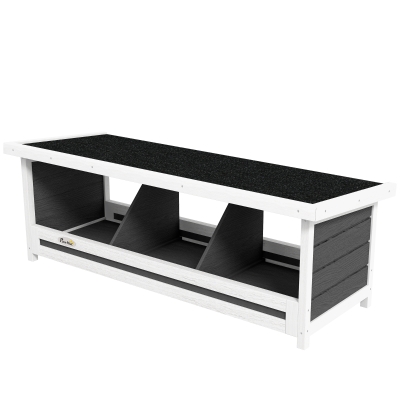 Nesting Boxes 37.5" x 14.5" x 13.5" Gray