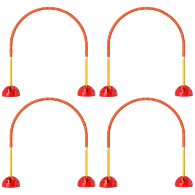 Pet Agility Set 39.4" W x 7.7" D x 37.4" H Orange