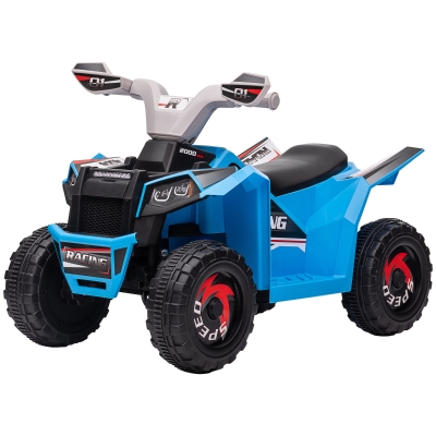Aosom 6V Electric Toy Car, Blue, For Ages 18-36 Months