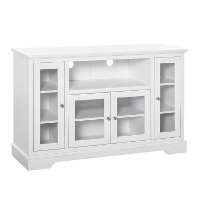 HOMCOM Sideboard Buffet Cabinet, Storage Kitchen Coffee Bar, White