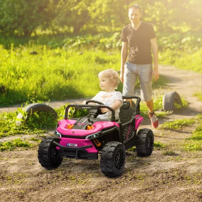 Kids Electric Car 40.6" L x 27.2" W x 23.2" H Pink