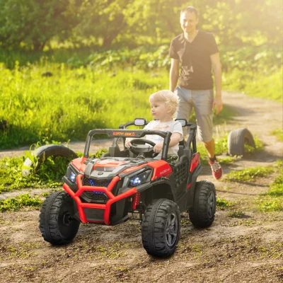 Ride on Car 47.2" L x 31.5" W x 29.5" H Red
