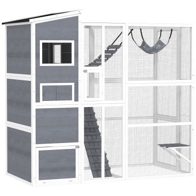 catio 76" L x 36.2" W x 67.9" H Gray