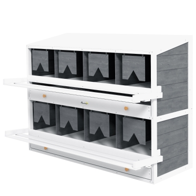 Nesting Boxes 47.2" x 18.5" x 35.4" Gray