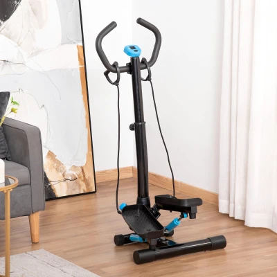 Soozier Twist Stepper Machine with Resistance Bands, Adjustable