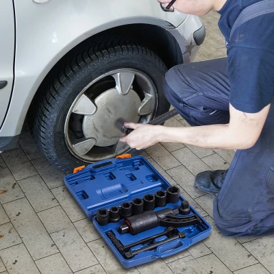 DURHAND Torque Multiplier Wrench Lug Nut Set with 7 Sockets