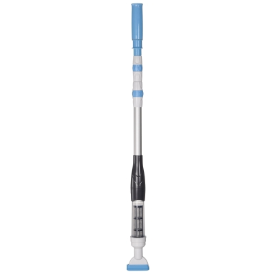 Outsunny Handheld Pool Vacuum, Cordless Pool Cleaner with Adjustable Pole and Brush Head for Above Ground & Inground Pools