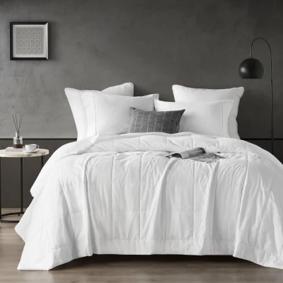 King Size Down Alternative Blanket with Cool Touch, White