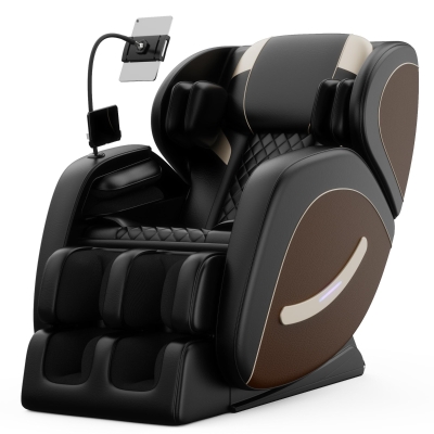 Massage Chair Recliner with Zero Gravity, Brown