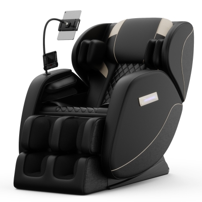 Zero Gravity Massage Recliner with Heating Functions, Black