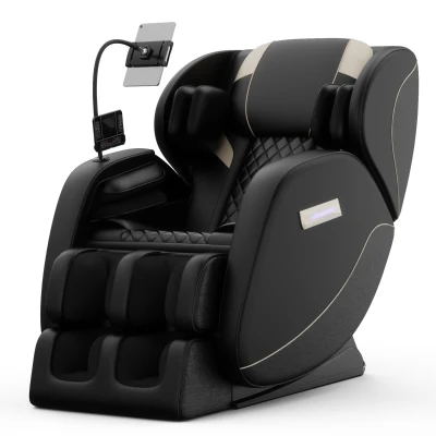 Zero Gravity Massage Recliner with Heating Functions, Black