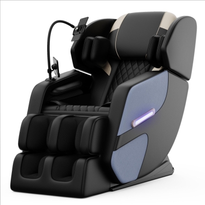 Massage Chair Recliner with Heating Function, Blue
