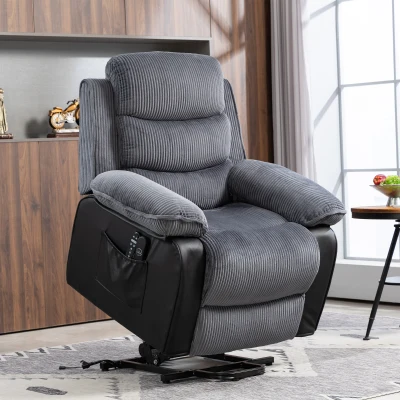HOMCOM Power Lift Recliner Chair with Massage and Heat, Electric
