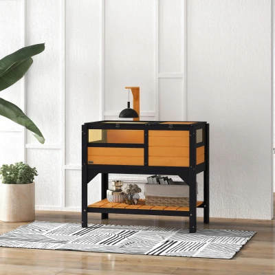 Tortoise House 33" L x 20" W x 40.5" H Yellow