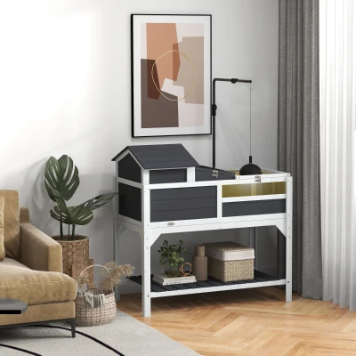 Tortoise House 40.2" x 22" x 40.9" Gray