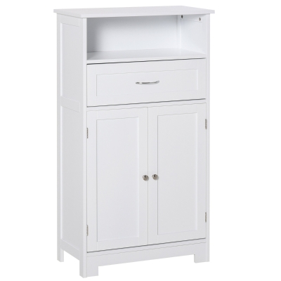 Bathroom Storage Cabinet 23.5"x11.75"x42.75" White