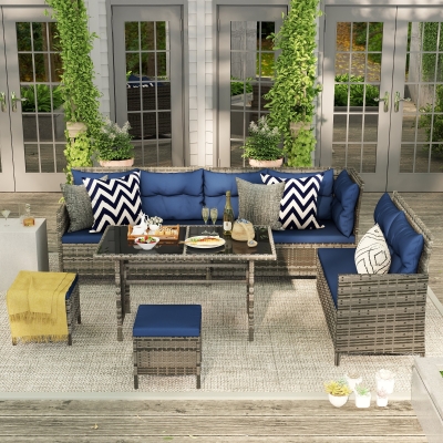 Outdoor Sofa With Dining Table: Ultimate Comfort Meets Stylish Dining 2 Outdoor Sofa With Dining Table: Ultimate Comfort Meets Stylish Dining