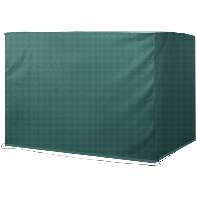 Outdoor Swing Cover 84.6" L x 61" W x 59.1" H Dark Green