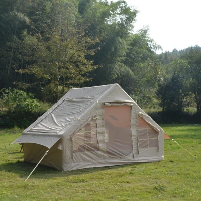 Inflatable Camping Tent with High Performance Structure, Beige