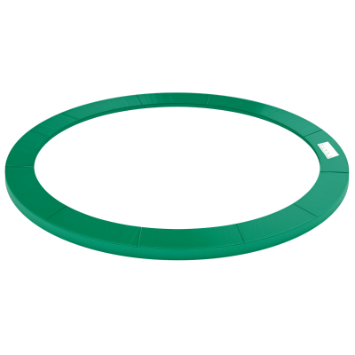 HOMCOM ⌀12ft Trampoline Pad ⌀144" Spring Safety Replacement Gym Bounce Jump Cover EPE Foam (Green)
