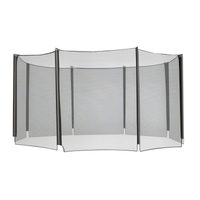 Aosom 14' Round Trampoline Enclosure Safety Net Fence Replacement Trampolining Bounce Part No Poles Included