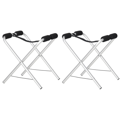 Kayak Stand 17.25" x 15.25" x 16.25" Silver