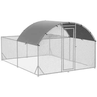 PawHut Large Dome Chicken Coop, 12.5' x 9.2' x 6.4'