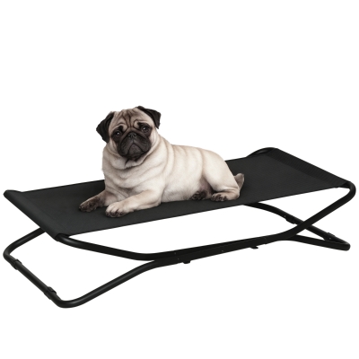 PawHut Elevated Dog Bed, Portable Cooling Cot for Small Medium Dogs