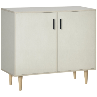 HOMCOM Sideboard Buffet Cabinet, Accent Cabinet, Natural
