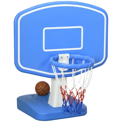 Kids Basketball Stand 35.5" x 33.25" x 39.25" Blue