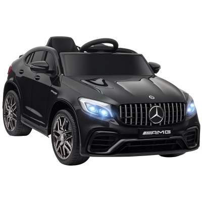 Aosom Officially Licensed Kids Ride-On Car 12V Electric Ride On Car Perfect Toy Gift with Remote Control Suspension Wheel, Black