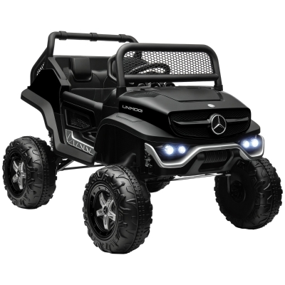 Kids Ride On Off-road Toy Truck 42.5" x 31.5" x 32.25" Black