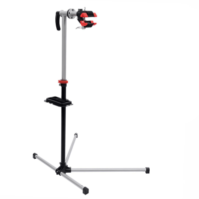 HOMCOM 47" To 75" Adjustable Bike Repair Stand Tool Tray Bicycle Cycle Rack Work