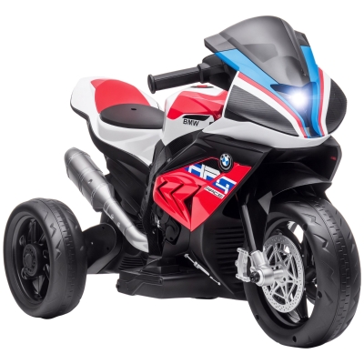 Aosom Kids 6V Electric Ride-On Motorcycle Battery Powered 1.5-5 Years Red