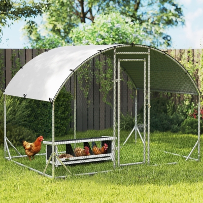 PawHut Nesting Boxes for Chickens, Chicken Coop Accessories with Asphalt Roof for Indoor Outdoor Use, Up to 3 Hens