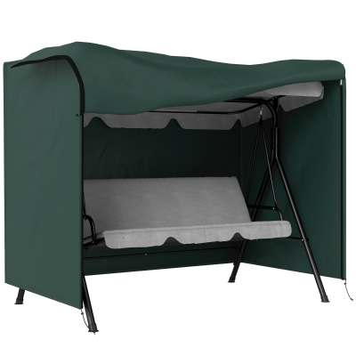 Swing Chair Covers 80.75" x 48.75" x 64.5" Dark Green