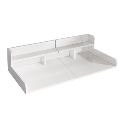 Washer Dryer Countertop with Non-slip Pads, White
