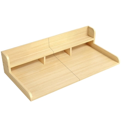 Practical Washer Dryer Countertop with Non-slip Pads, Oak