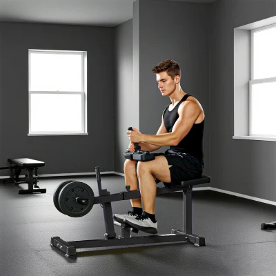 Soozier Adjustable Calf Raise Machine for Home Gym Training