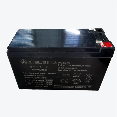 12V 7Ah Replacement Battery for Kids Ride-On Car, Black