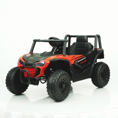 12V Kids Electric UTV Ride-On Car with Dual Driving Modes, Red