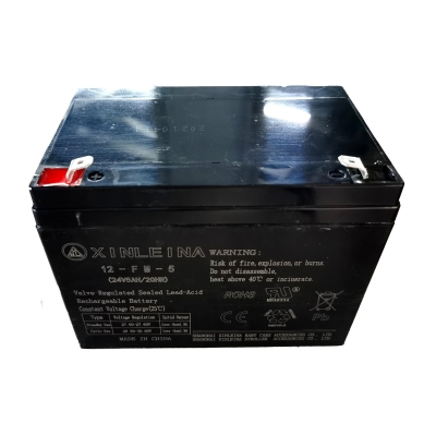 24V 5Ah Replacement Battery for Kids Ride-On Car, Black