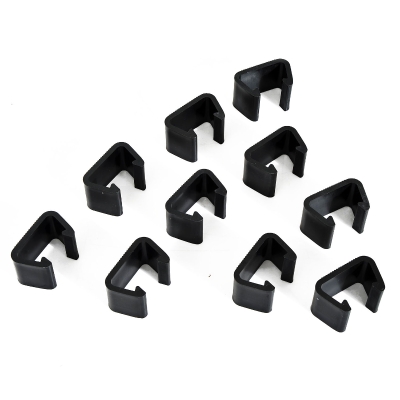 Outsunny Set of 10 Fasteners Clip Outdoor Furniture Connectors Rattan Wicker Sofa Connectors