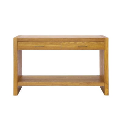 Farmhouse Console Table with Storage Drawers, Wooden Entryway Table Ideal for Living Room, Hallway, 47.5'' L x 15.5'' W x 30'' H, Brown