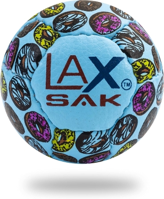 Lax Sak Soft Lacrosse Practice Balls — 1 to 120 Pack Options — Official Dimensions & Weight, Reduced Rebound for Gym and Field Use