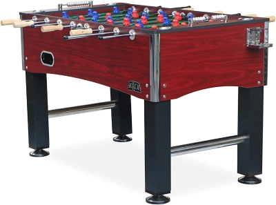 Seydrey 55"" Competition Foosball Table - Black, Chrome-Plated Rods Included
