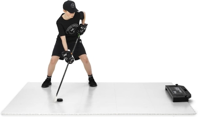 Better Hockey Extreme Dryland Flooring Tiles Passing Kit XL – Shooting & Stickhandling Training Rebounder