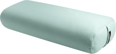 Hugger Mugger Standard Yoga Bolster - Firm Cotton-Fill Support, Durable Upholstery Cover, Handmade in USA