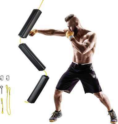 Jukestir® Dynamic Motion Punching Bag — Pro-Level Footwork, Speed & Agility Trainer for Boxing and MMA